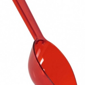 Dayanıklı plastik malzemeden üretilmiş bu kepçenin tutaçının uçunda bir delik bulunur. Dilerseniz bu deliğe bağlayacağınız bir etiketle şeker büfenizde sunacağınız şekerlerin cinlerini belirtebilirsiniz veya kaşığı asarak saklayabilirsiniz.