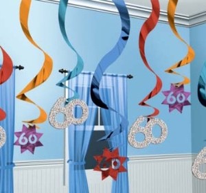 Doğum günü süslemeleri için ideal 61cm uzunluğunda