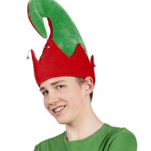 Sentetik keçe Elf şapkası.