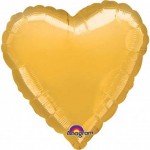 Altın Kalp Folyo Balon 45cm