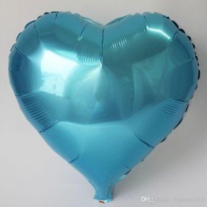 45cm ebatında folyo balon. Şişirilmeden teslim edilir.