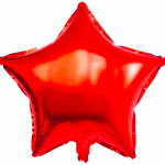 Yıldız Folyo Balon Kırmızı
